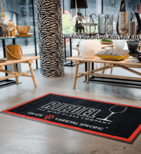 logoga porivaip kaupluses