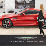 Eksklusiivne siseruumi logovaip Aston Martin FloorStudio