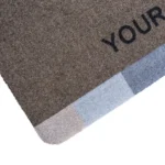 Lähivaade ergonoomilise logomati nurgast ja servast