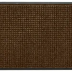 Pruun reljeefse vahvlimustriga väliporimati pind ja 2 cm serv, mis püüab tõhusalt mustust ja niiskust