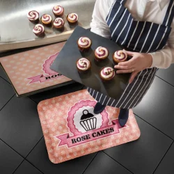 Ergonoomiline logoga matt